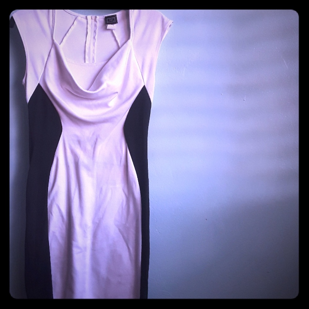 Black&white Office geared dress